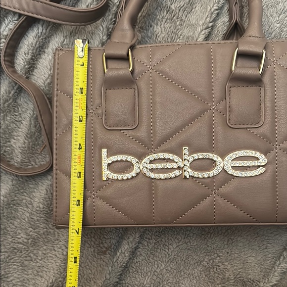 Bebe Brown Crossbody Bag with Gold Hardware - Picture 9 of 9